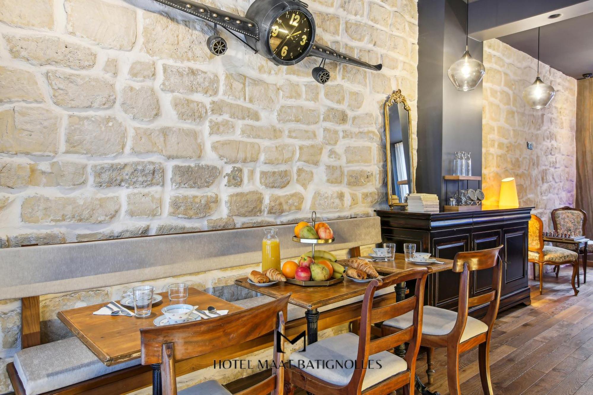 Hotel Maat Batignolles Paris Ngoại thất bức ảnh